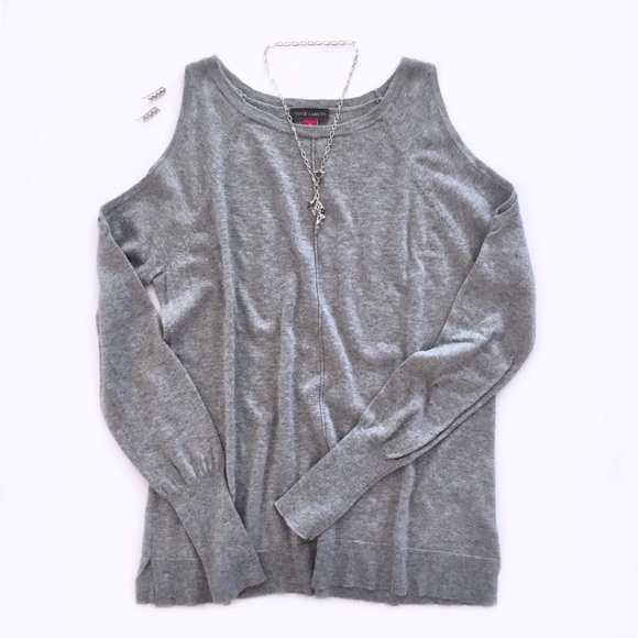 Vince Camuto Sweaters - Vince Camuto Cold Shoulder Sweater Top